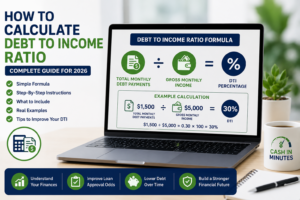 how to calculate debt to income ratio