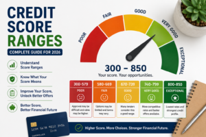 credit score ranges