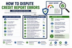 dispute credit report errors