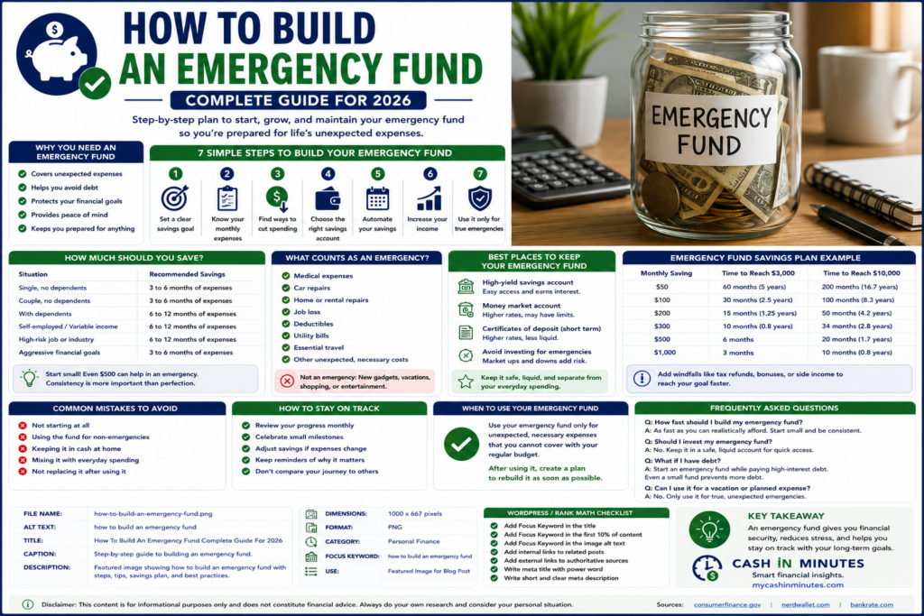 how to create a sinking fund