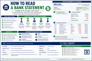 how to read a bank statement