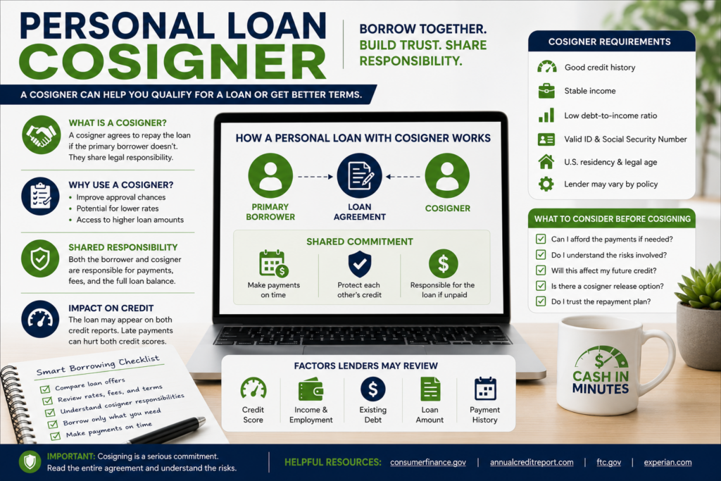 personal loan cosigner