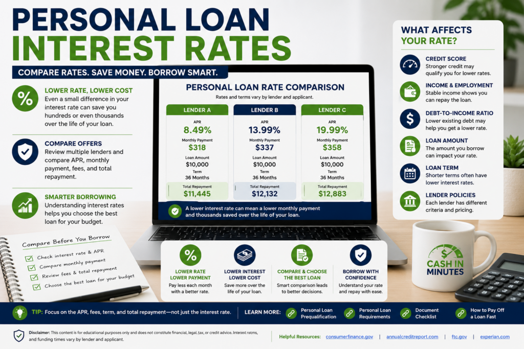 personal loan interest rates