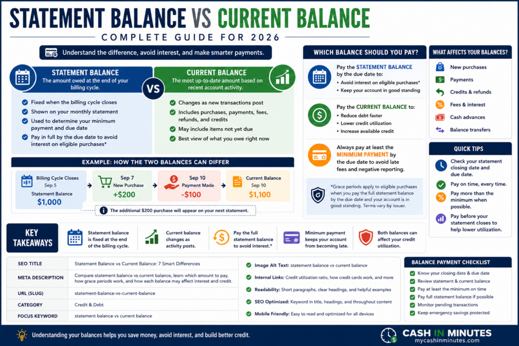statement balance vs current balance